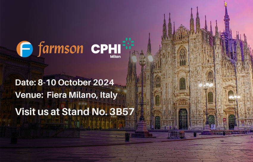 Farmson Basic Drugs at CPHI Milan Shaping the Future of Pharmaceuticals Together